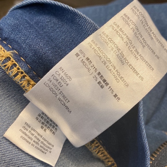 We The Free Just Float on High Waisted Flare Bell Bottom Boho Jeans - Picture 7 of 12